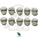 Desert Guards Heads v.2 - głowy 10 szt. Guard