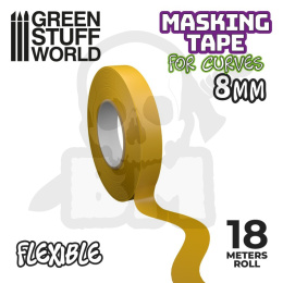 Green Stuff Flexible Masking Tape 8mm