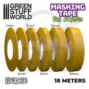 Green Stuff Flexible Masking Tape 1mm elastyczna taśma maskująca 18m