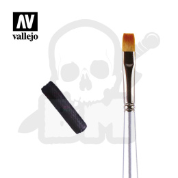 Vallejo PM05006 Synthetic Flat Rectangular Toray Brush 6