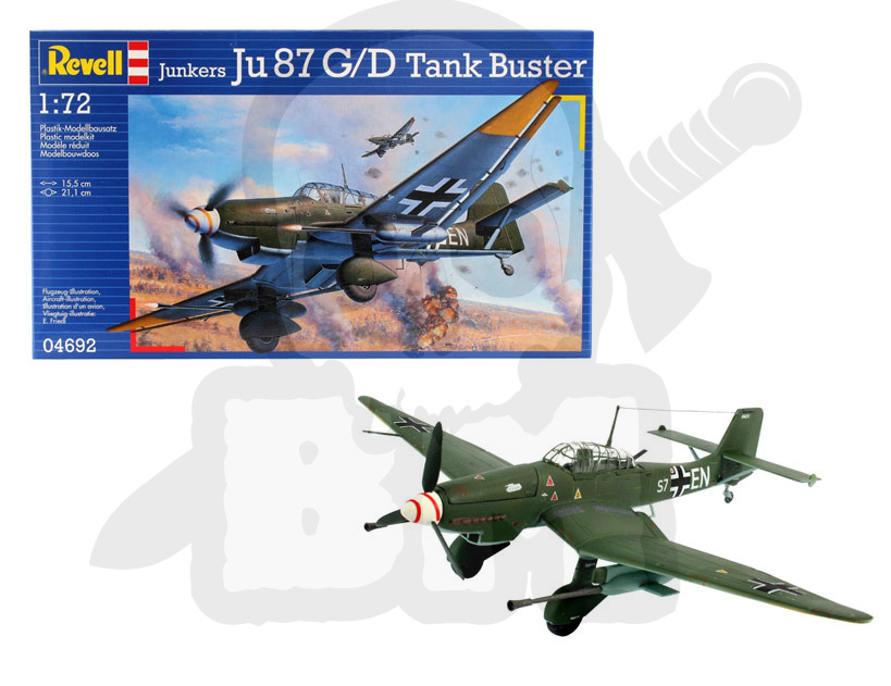 Revell 04692 Junkers Ju 87 G/D Tank Buster 1:72