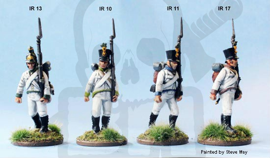 Austrian Napoleonic Infantry 1809-1815 48 żołnierzy