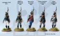 Austrian Napoleonic Infantry 1809-1815 48 żołnierzy