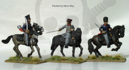 Prussian Mounted field officers - wojny napoleońskie