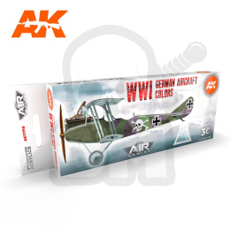 AK Interactive AK11710 WWI German Aircraft Colors Set 3G