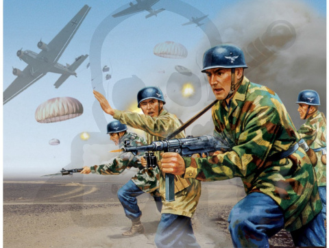 Airfix 02712V WWII German Paratroops 1:32