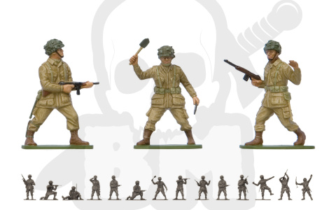 Airfix 02711V WWII American Paratroopers 1:32