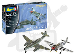 Revell 03711 Combat Set Me262 & P-51B 1:72