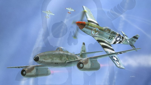 Revell 03711 Combat Set Me262 & P-51B 1:72