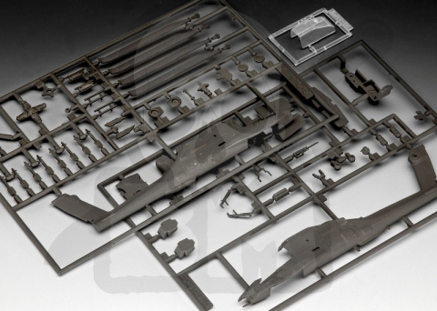 Revell 04985 AH-64A Apache 1:100