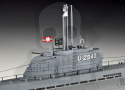 Revell 05078 Niemiecki U-Boat XXi U2540 1:144