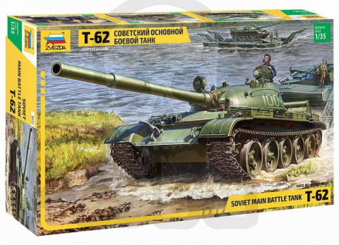 1:35 T-62 Soviet Main Battle Tank