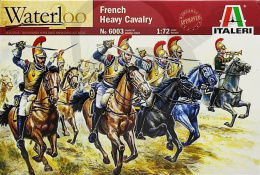 1:72 Napoleonic French Heavy Cavalry - 17 kirasjerów