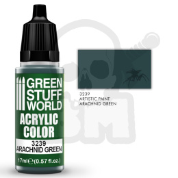 Acrylic Color Paint - Arachnid Green