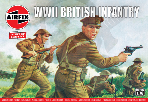 Airfix 00763V WWII British Infantry 1:76