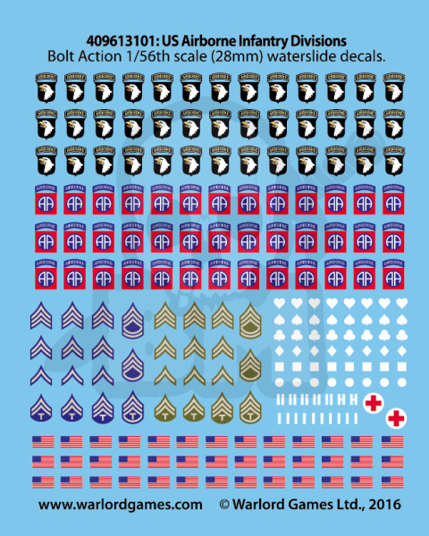 US Airborne decals