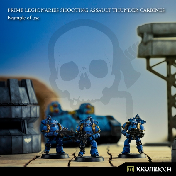 Prime Legionaries Shooting Assault Thunder Carbines