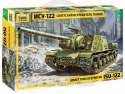 1:35 ISU-122 Soviet self-propelled gun