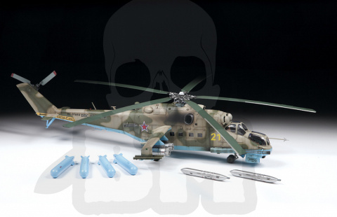 1:48 Soviet Attack Helicopter MI-24P