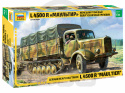 1:35 German heavy halftruck L4500 R Maultier