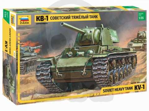 1:35 KV-1 Soviet Heavy Tank