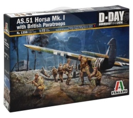 1:72 AS.51 Horsa Mk.I with British Paratroops