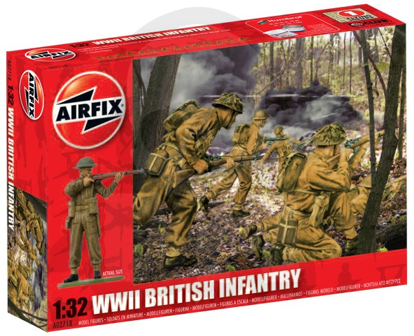Airfix 02718V WWII British Infantry 1:32