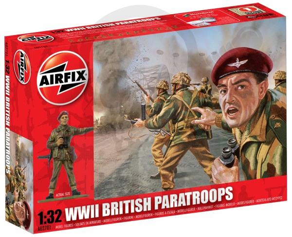Airfix 02701V WWII British Paratroops 1:32