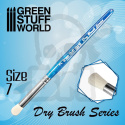 Green Stuff Blue Series Dry Brush Size 7 pędzelek