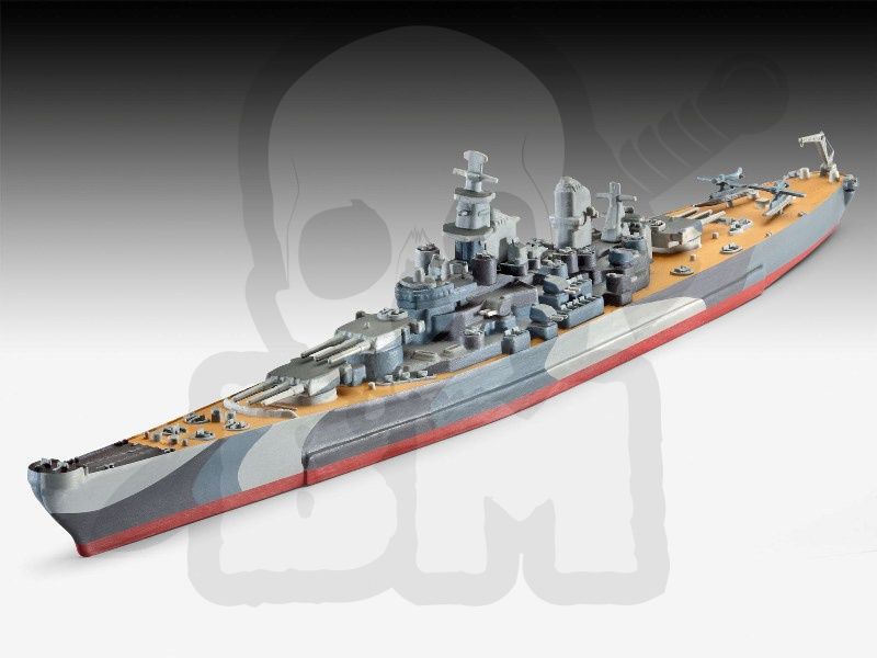 Revell 65128 Battleship USS Missouri 1:1200