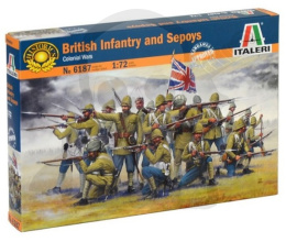 1:72 British Infantry and Sepoys Colonial Wars
