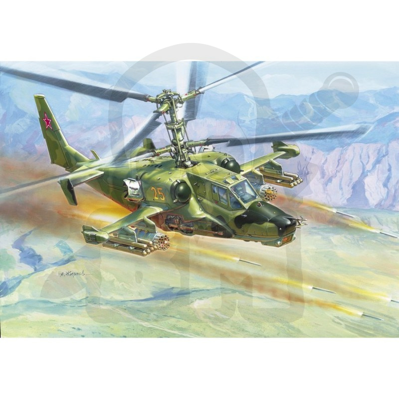 1:72 Russian Helicopter Kamov Ka-50 Hokum