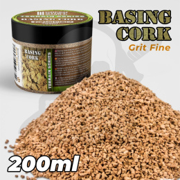 Fine Basing Grit - 200 ml Cork Grit Thin