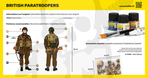 Heller 49623 Spadochroniarze brytyjscy 1:72