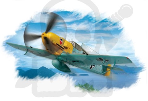 Hobby Boss 80253 Messerschmitt Bf109E-3 1:72