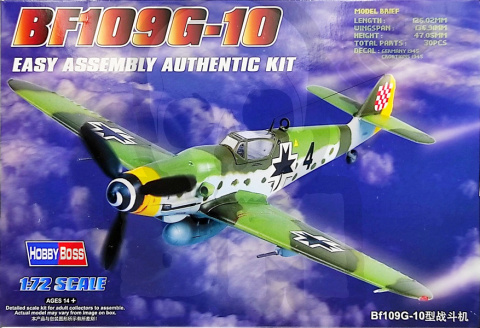Hobby Boss 80227 Messerschmitt Bf109G-10 1:72
