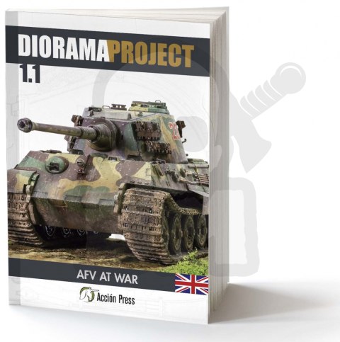 Vallejo 75030 Książka: Diorama Project 1.1 AFV at War