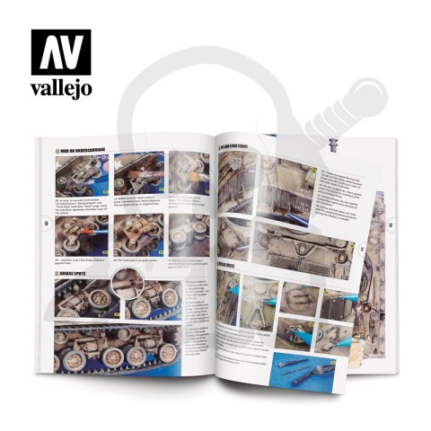 Vallejo 75030 Książka: Diorama Project 1.1 AFV at War