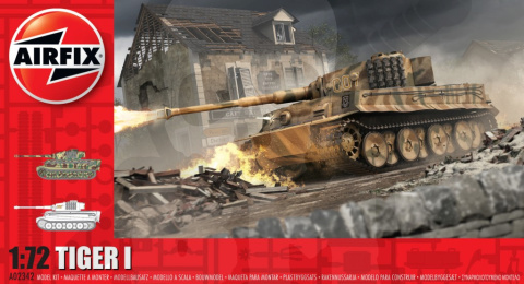 Airfix 02342 Niemiecki czołg ciężki Tiger I 1:72