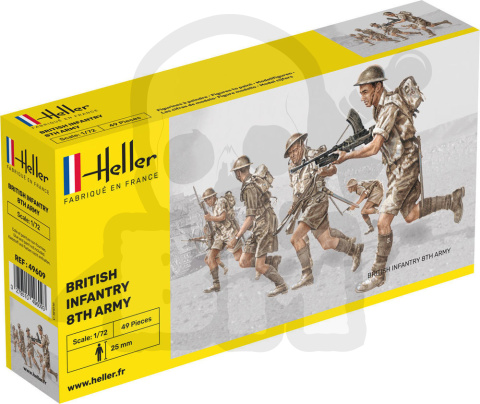 Heller 49609 8 Armia Brytyjska 1:72