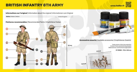 Heller 49609 8 Armia Brytyjska 1:72