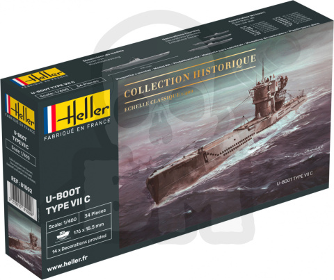 Heller 81002 U-Boot Type VII C 1:400