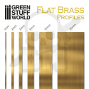 Flat Brass Profile 0.2 x 3mm