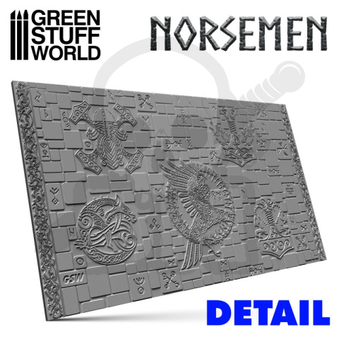 Rolling Pin Norsemen wałek do odciskania tekstur