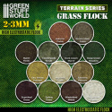 Static Grass Flock 2-3mm Wasteland Weed 200 ml