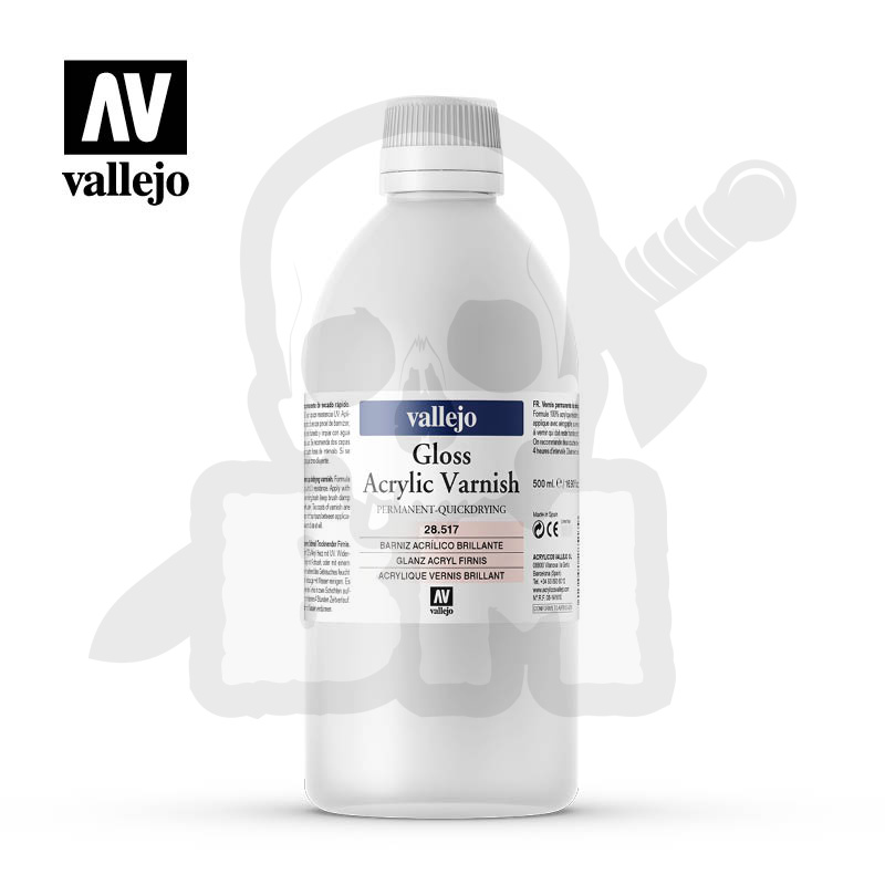 Vallejo 28517 Permanent Gloss Varnish 500 ml