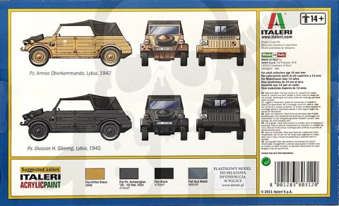 1:35 VW Typ 82 Kubelwagen