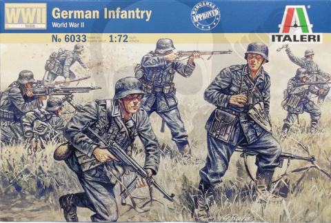 1:72 German Infantry WWII