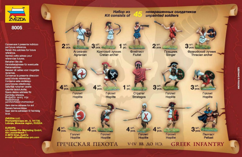 1:72 Greek infantry V-IV BC