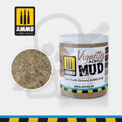 Ammo Mig 2152 Texture Light Earth Ground 100ml